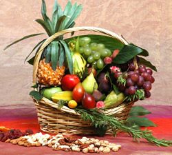 Standard Hanukkah Fruit Basket